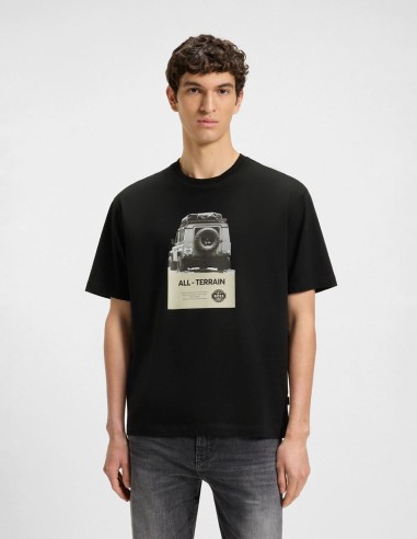 RELAXED FIT T-SHIRT WITH PRINTED ARTWORK
