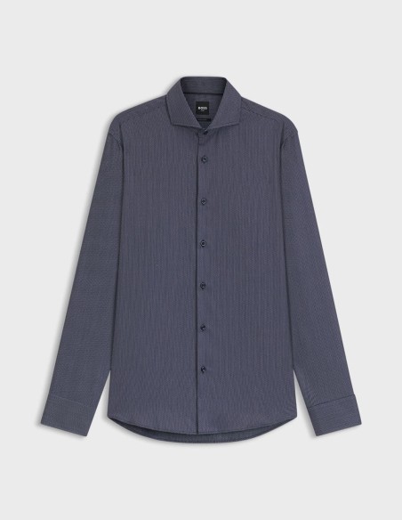ΠΟΥΚΑΜΙΣΟ COTTON DOBBY REGULAR FIT