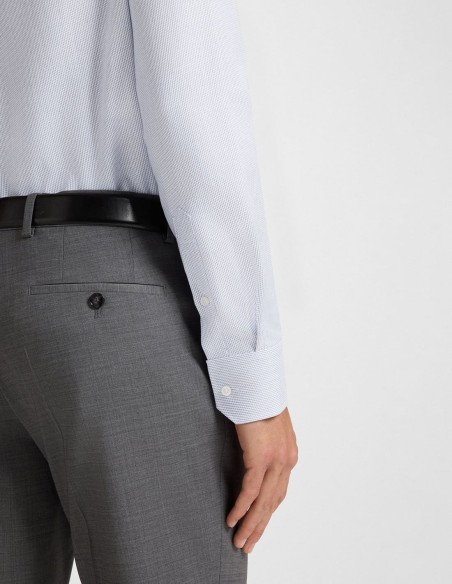 ΠΟΥΚΑΜΙΣΟ COTTON DOBBY REGULAR FIT