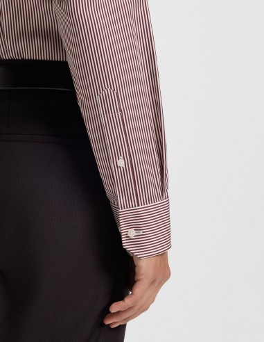 REGULAR FIT SHIRT IN STRIPED COTTON...