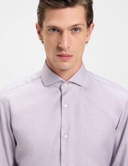 ΠΟΥΚΑΜΙΣΟ IN PRINTED COLOR TWILL REGULAR FIT