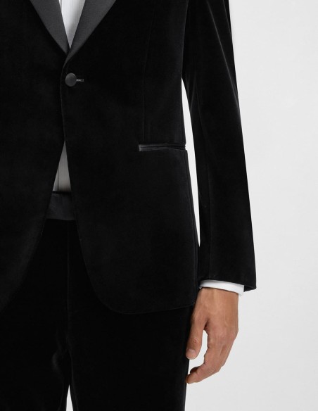 ΣΑΚΑΚΙ TUXEDO COTTON VELVET SLIM FIT