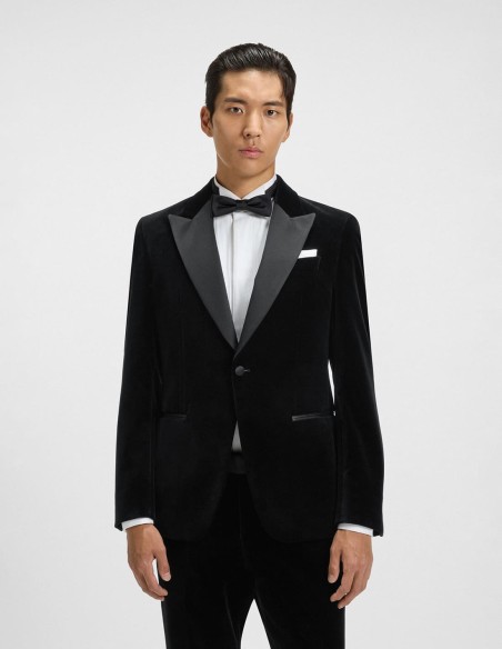 ΣΑΚΑΚΙ TUXEDO COTTON VELVET SLIM FIT
