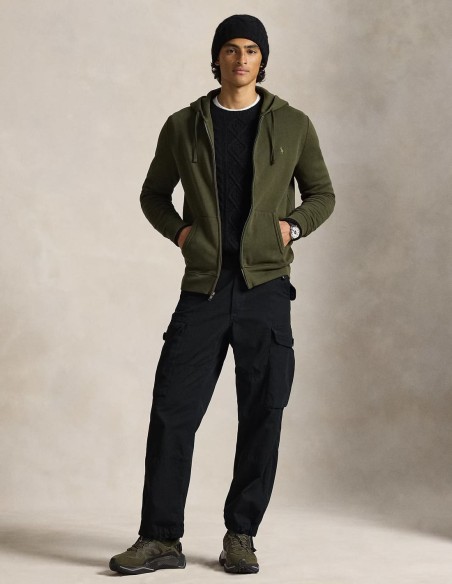 ΦΟΥΤΕΡ ΖΑΚΕΤΑ GARMENT-DYED FLEECE HOODIE