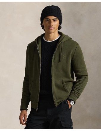 GARMENT-DYED FLEECE...