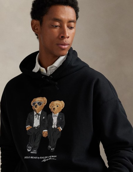 THE RALPH & RICKY TUXEDO BEAR HOODIE