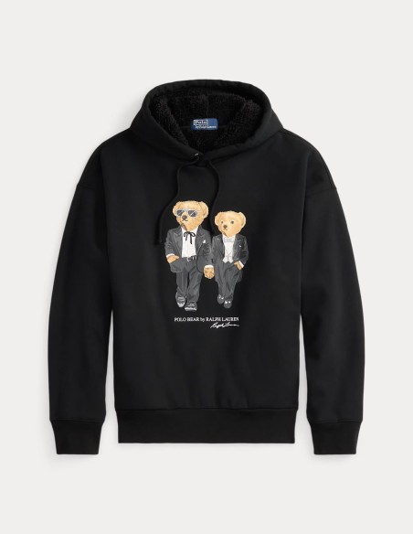 THE RALPH & RICKY TUXEDO BEAR HOODIE