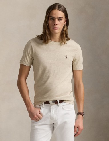 CUSTOM SLIM FIT JERSEY CREWNECK T-SHIRT