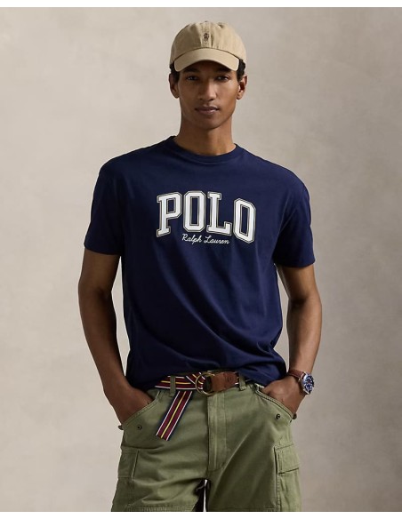 CUSTOM SLIM FIT LOGO JERSEY T-SHIRT