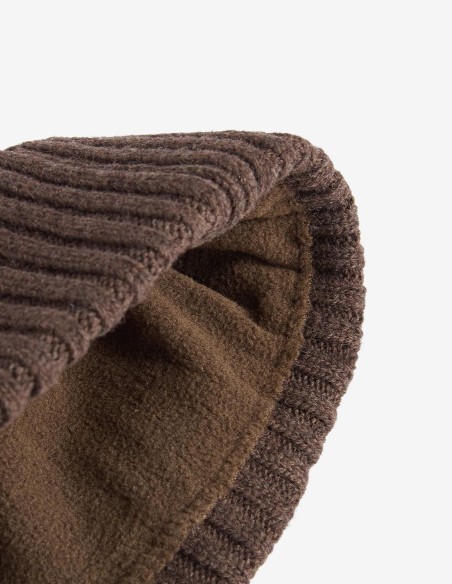 KNITTED CARLTON BEANIE