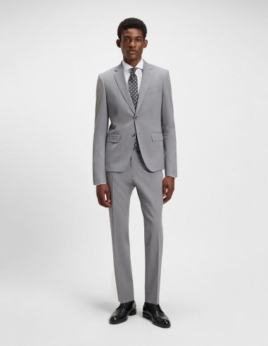 ΠΟΥΚΑΜΙΣΟ MICRO-PATTERNED SLIM FIT