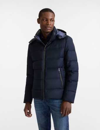 TECHNICAL WOOL PUFFER WITH...