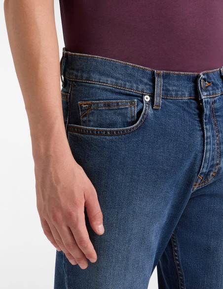 ESSENTIALS 5 POCKET DENIM JEANS