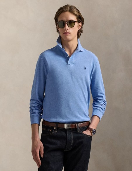 ΜΠΛΟΥΖΑ POLO MESH CUSTOM SLIM FIT