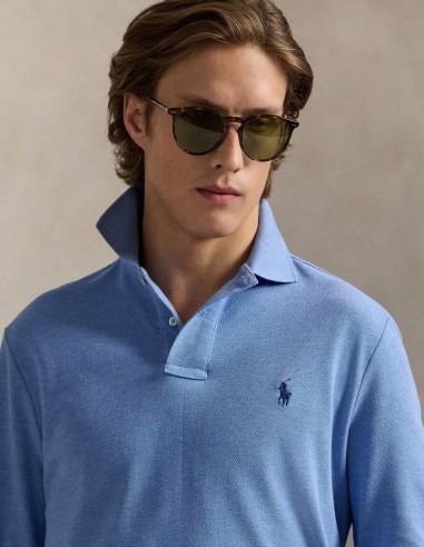 ΜΠΛΟΥΖΑ POLO MESH CUSTOM SLIM FIT