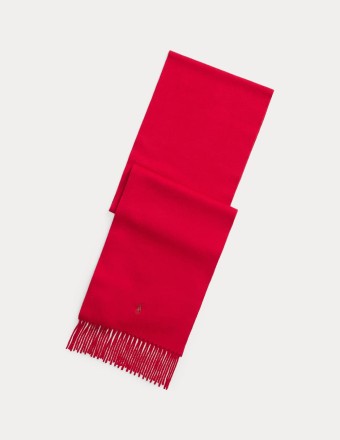 FRINGED CASHMERE SCARF