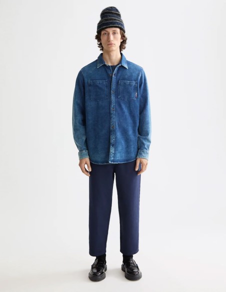 ΠΟΥΚΑΜΙΣΟ CHIC INDIGO JERSEY