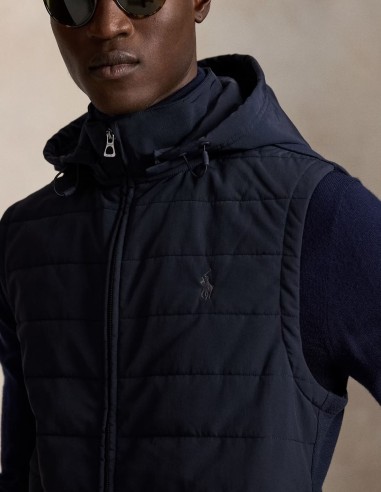 HYBRID HOODED GILET