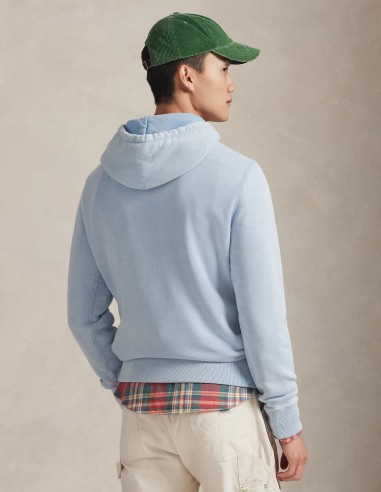 POLO BEAR GARMENT-DYED FLEECE HOODIE