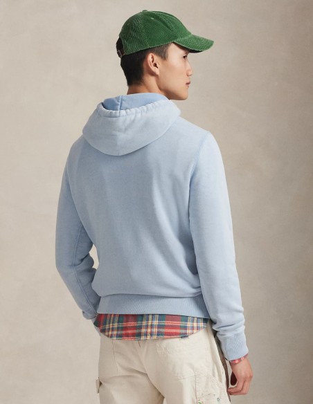 POLO BEAR GARMENT-DYED FLEECE HOODIE