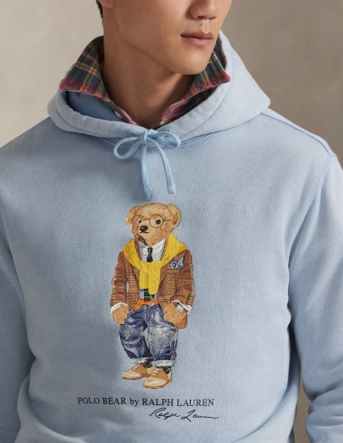 ΦΟΥΤΕΡ HOODIE POLO BEAR GARMENT-DYED