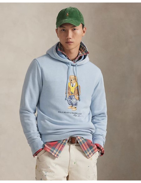 POLO BEAR GARMENT-DYED FLEECE HOODIE