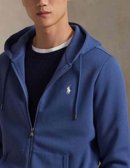 DOUBLE-KNIT FULL ZIP HOODIE