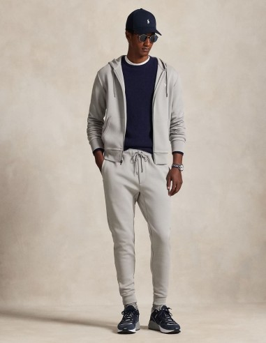 DOUBLE-KNIT FULL ZIP HOODIE