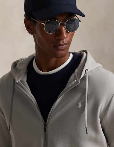 DOUBLE-KNIT FULL ZIP HOODIE