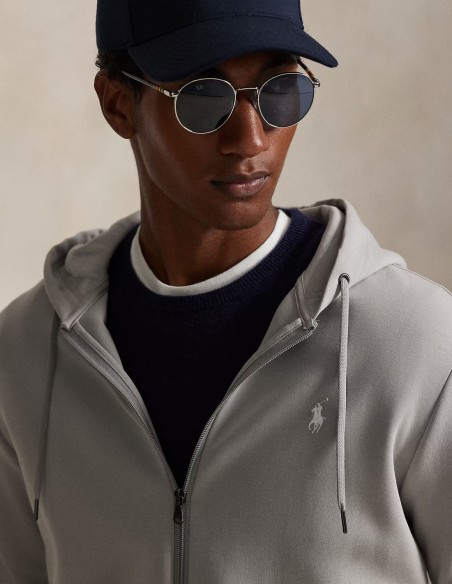 DOUBLE-KNIT FULL ZIP HOODIE