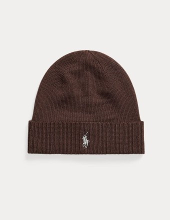 SIGNATURE PONY WOOL BEANIE