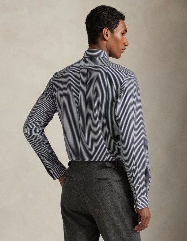 ΠΟΥΚΑΜΙΣΟ STRIPED STRETCH POPLIN...