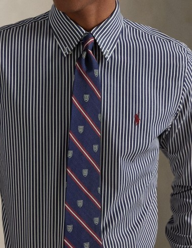 ΠΟΥΚΑΜΙΣΟ STRIPED STRETCH POPLIN...