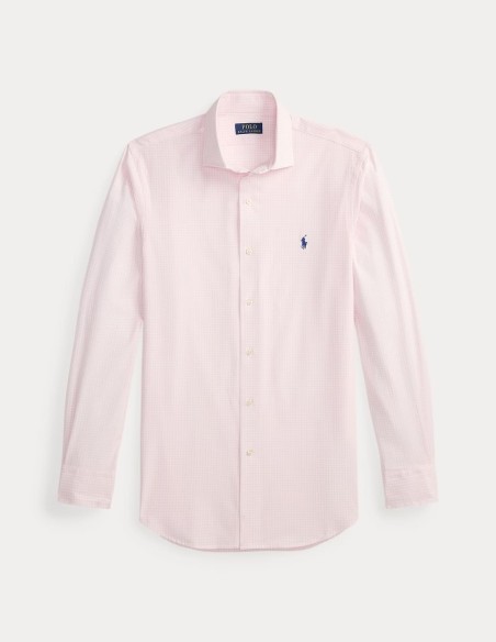 ΠΟΥΚΑΜΙΣΟ PLAID STRETCH POPLIN CUSTOM FIT