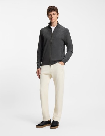 ZIP-UP CARDIGAN IN COTTON &... 2