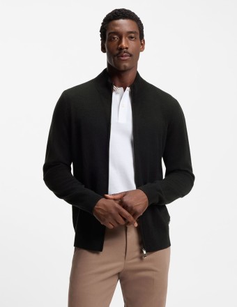 CASHMERE CARDIGAN WITH...