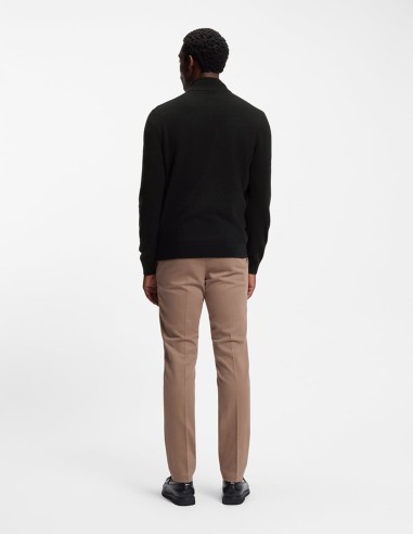 CASHMERE CARDIGAN WITH TWO-WAY ZIP