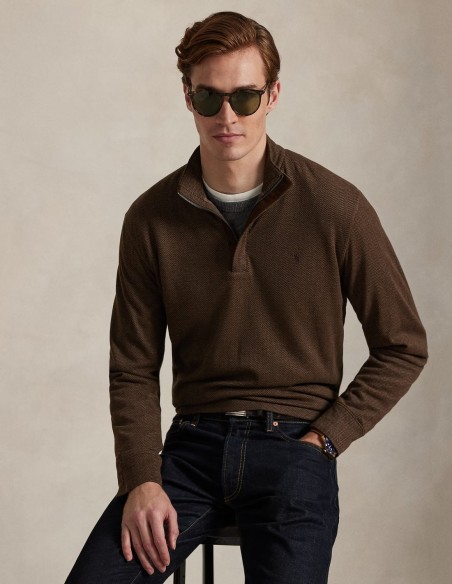 ΠΟΥΛΟΒΕΡ QUARTER-ZIP LUXURY JERSEY