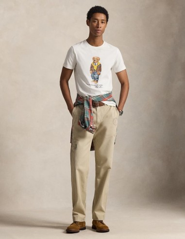 CUSTOM FIT POLO BEAR JERSEY T-SHIRT