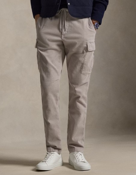 ΠΑΝΤΕΛΟΝΙ STRETCH CORDUROY CARGO SLIM FIT