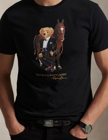 POLO BEAR COTTON T-SHIRT