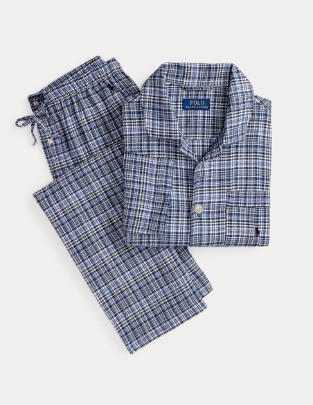 PLAID FLANNEL SLEEP SET