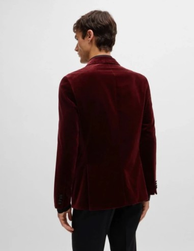 ΣΑΚΑΚΙ TUXEDO COTTON VELVET SLIM FIT