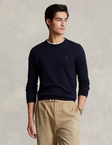 SLIM FIT COTTON SWEATER