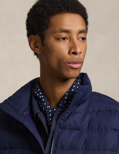 ΜΠΟΥΦΑΝ ΑΜΑΝΙΚΟ THE COLDEN LINEN GILET