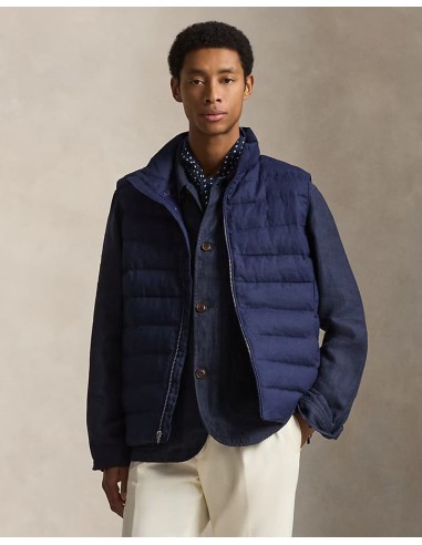 ΜΠΟΥΦΑΝ ΑΜΑΝΙΚΟ THE COLDEN LINEN GILET