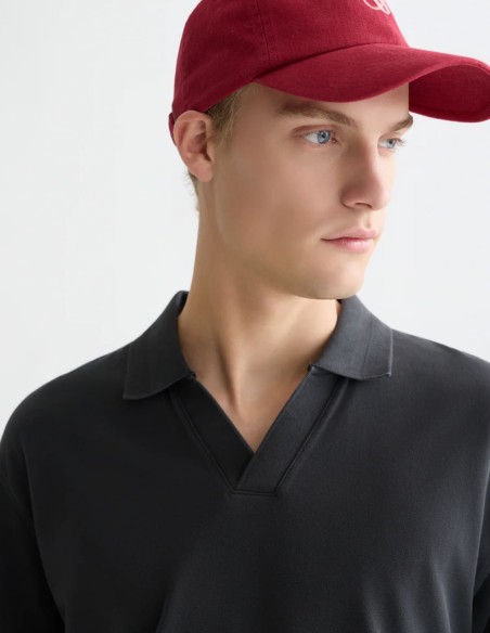 ΜΠΛΟΥΖΑ POLO 3 CROSSES PIQUE RELAXED