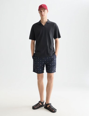 ΜΠΛΟΥΖΑ POLO 3 CROSSES PIQUE RELAXED