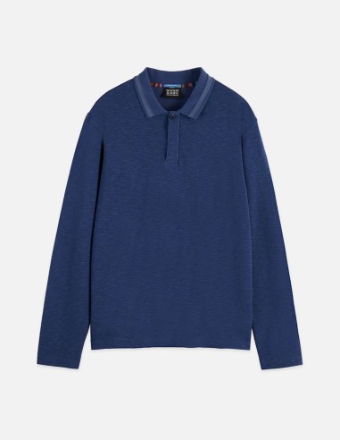 STRUCTURED RELAXED FIT POLO SHIRT