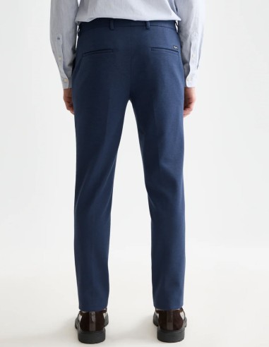 MOTT TAILORED COTTON BLEND JERSEY CHINO